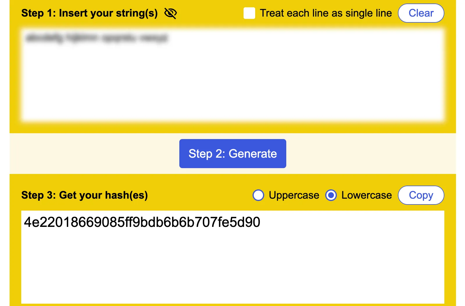 Strong MD5 Hash Generator